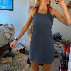 Ribbed mini dress